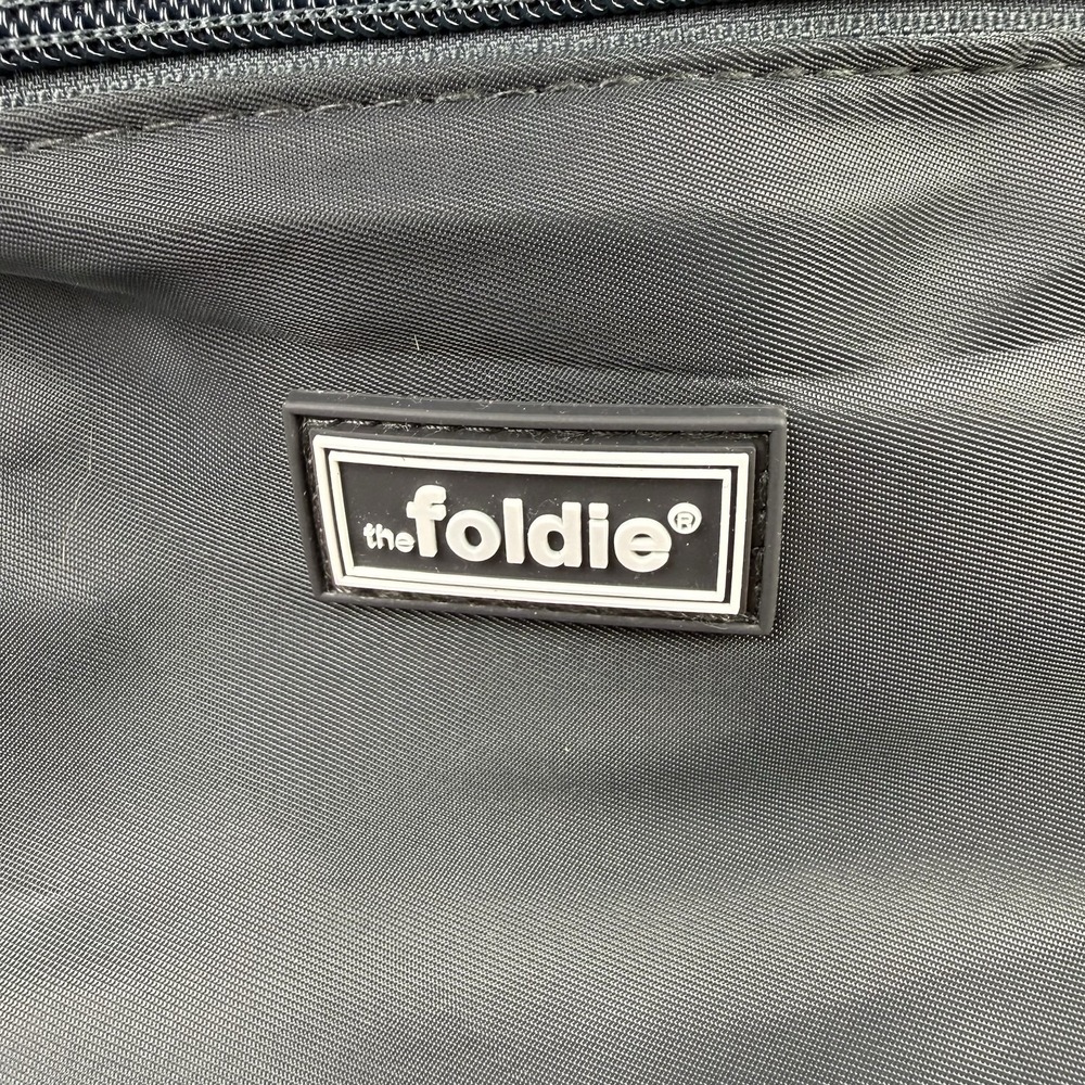 The Foldie Belt Bag Waist Pack Dark Gray Nylon Travel Crossbody RFID Brand New - Picture 2 of 10